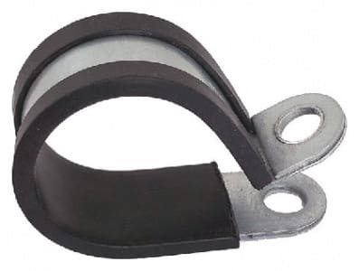 DIN 3016 Хомут с резиновым профилем RUBBER (Руббер) Р-образный