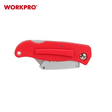 Workpro нож трапециевидный складной быстросменный