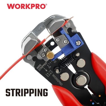 Workpro стриппер автоматический многофункциональный 3 в 1 для зачистки проводов от изоляции